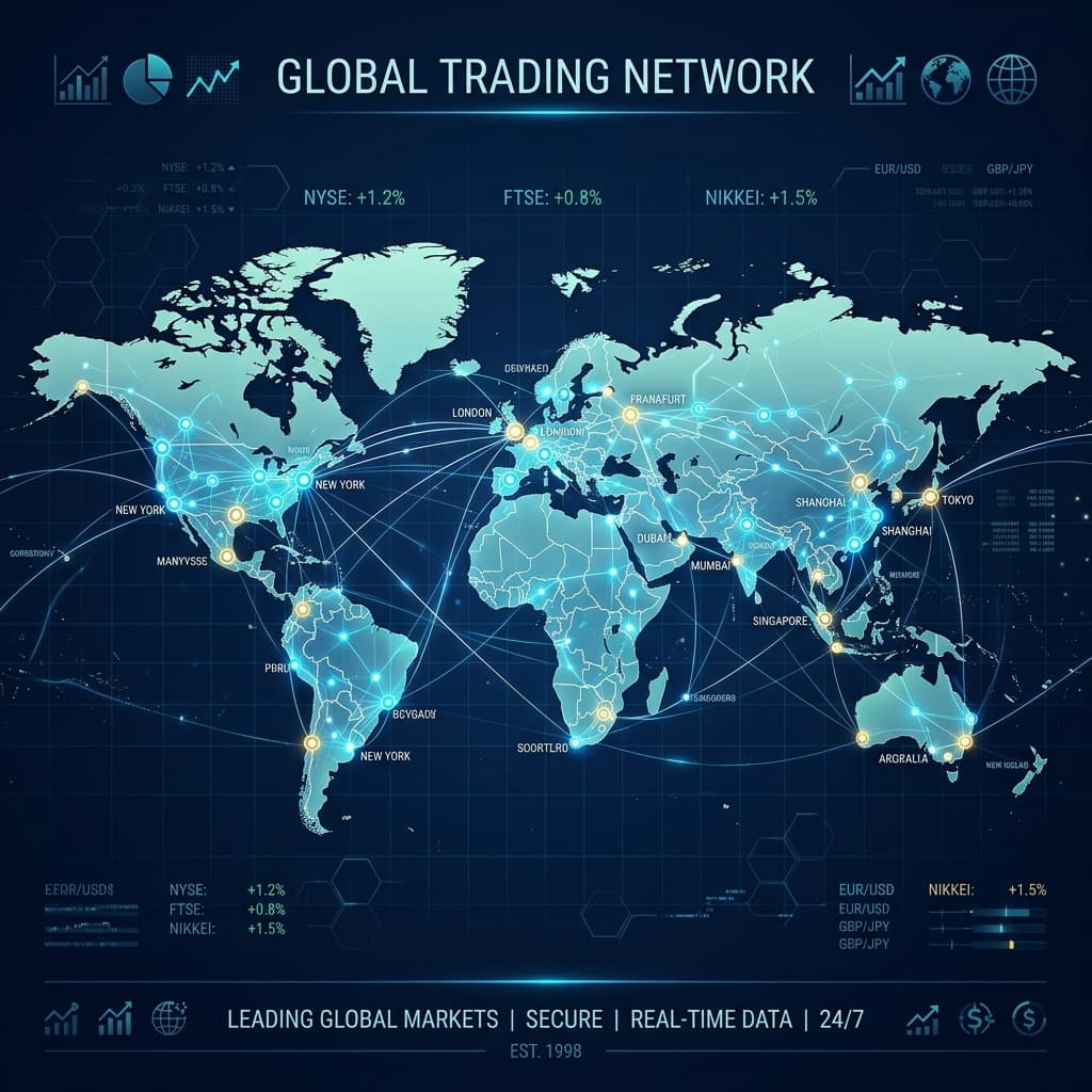 Global Connections World Map